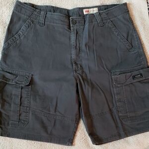 Men's Gray Cargo Shorts